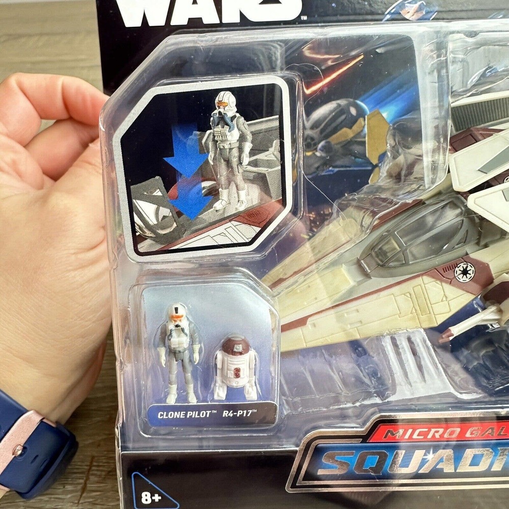 2023 Star Wars Jazwares Micro Galaxy Squadron Series 3 #0063 V-WING STARFIGHTER - Picture 3 of 6